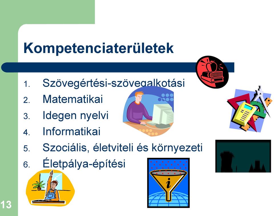 Matematikai 3. Idegen nyelvi 4.
