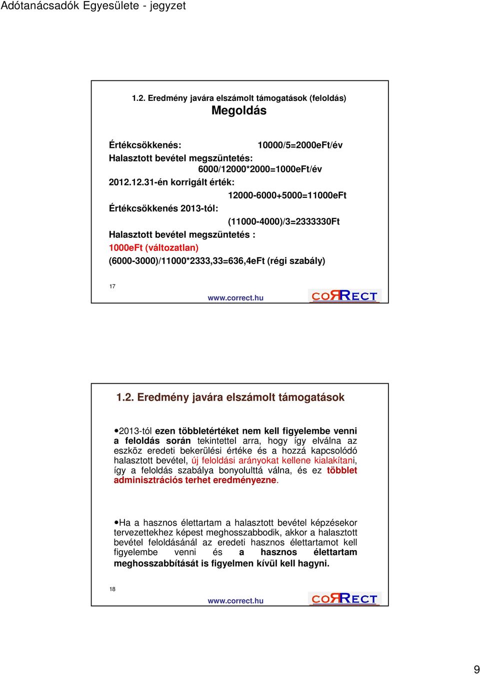 Fejlesztési tartalék feloldás elmulasztása