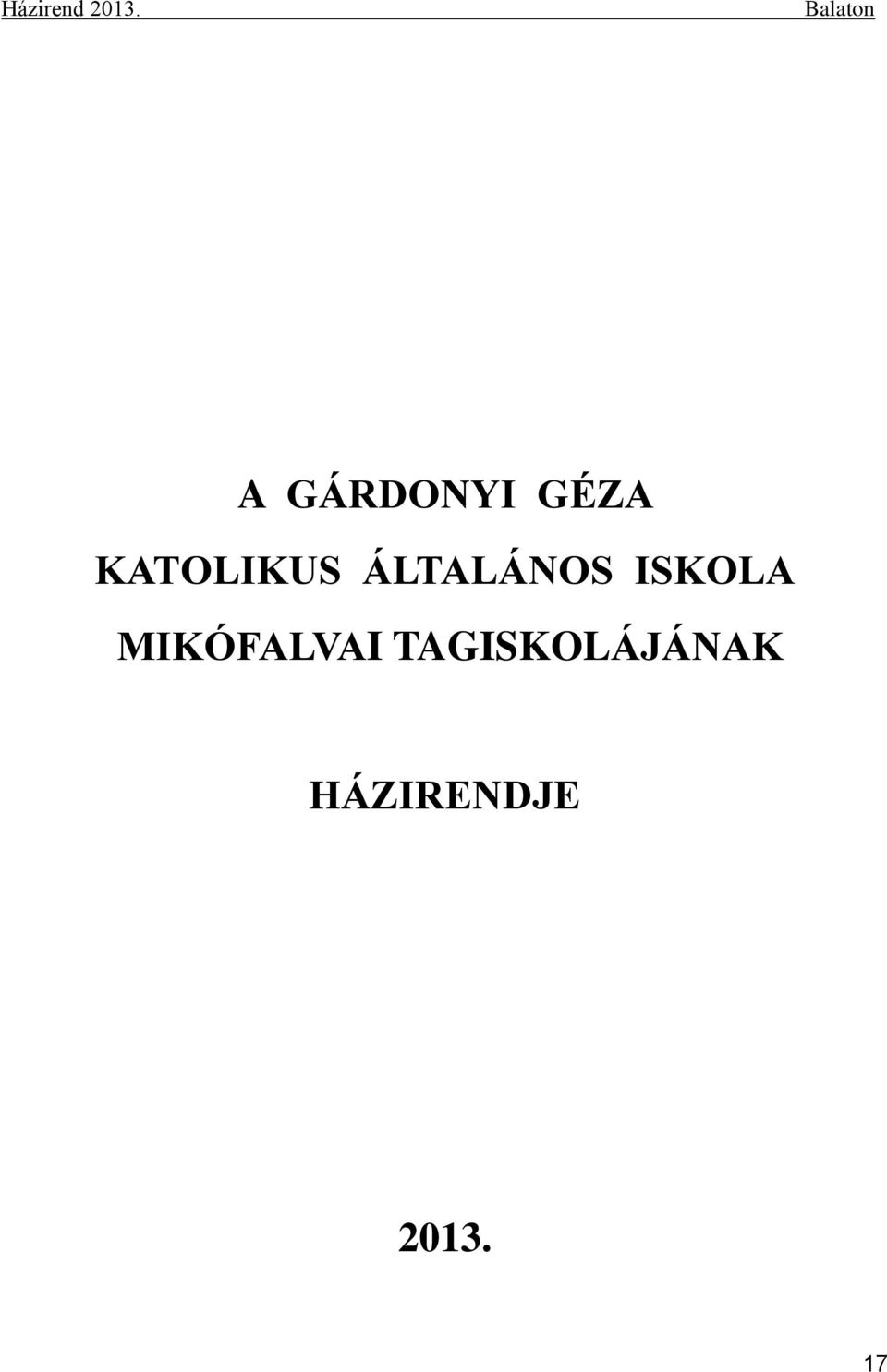 ISKOLA MIKÓFALVAI