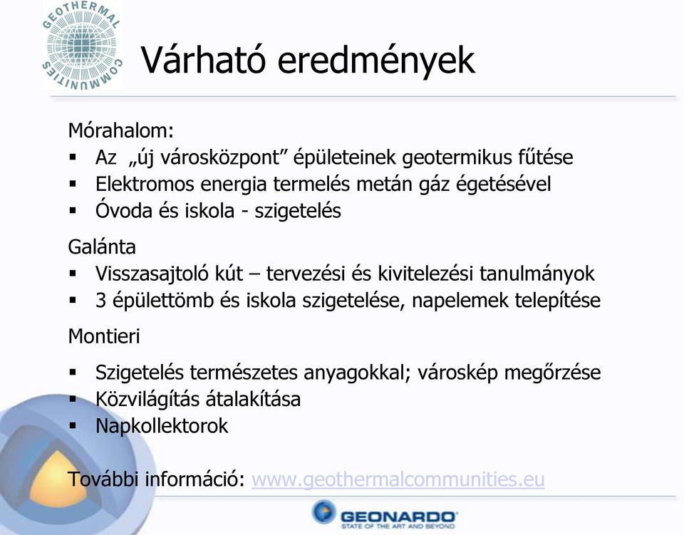 tanulmányok 3 épülettömb és iskola szigetelése, napelemek telepítése Montieri Szigetelés természetes