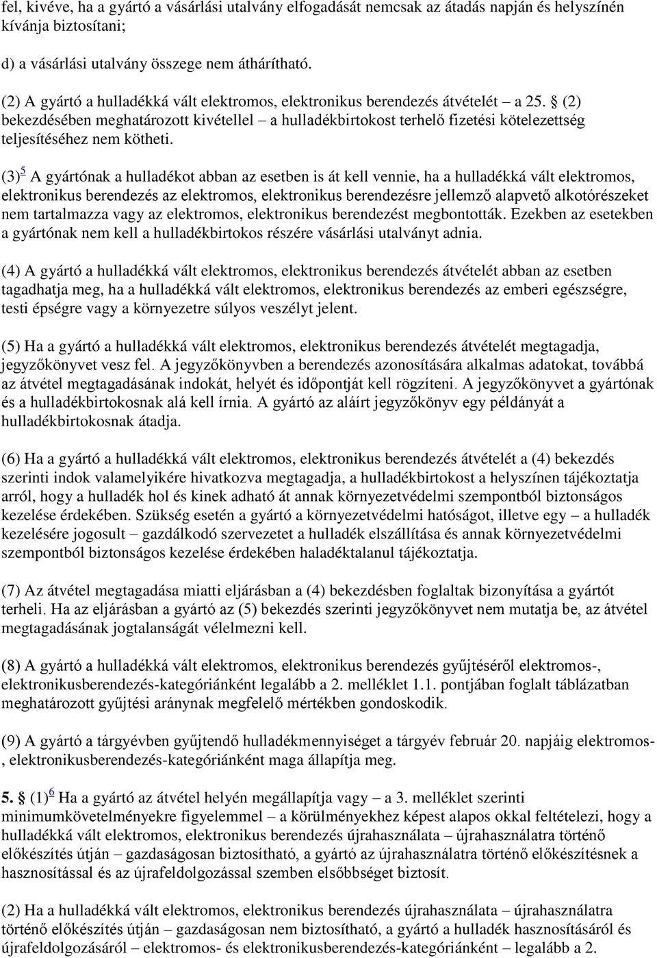 197/2014. (VIII. 1.) Korm. rendelet. az elektromos és elektronikus  berendezésekkel kapcsolatos hulladékgazdálkodási tevékenységekről - PDF  Free Download