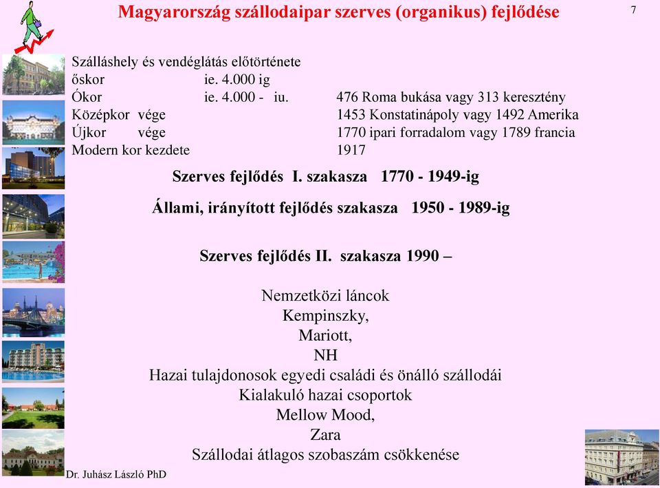 kezdete 1917 Szerves fejlődés I. szakasza 1770-1949-ig Állami, irányított fejlődés szakasza 1950-1989-ig Szerves fejlődés II.