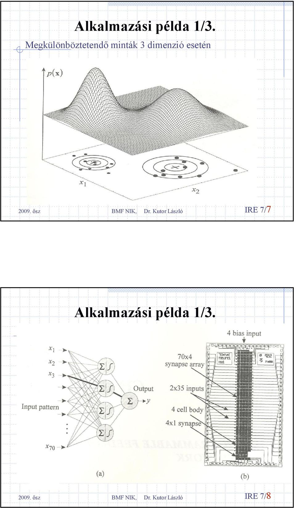 dmenzó esetén IRE 7/7 