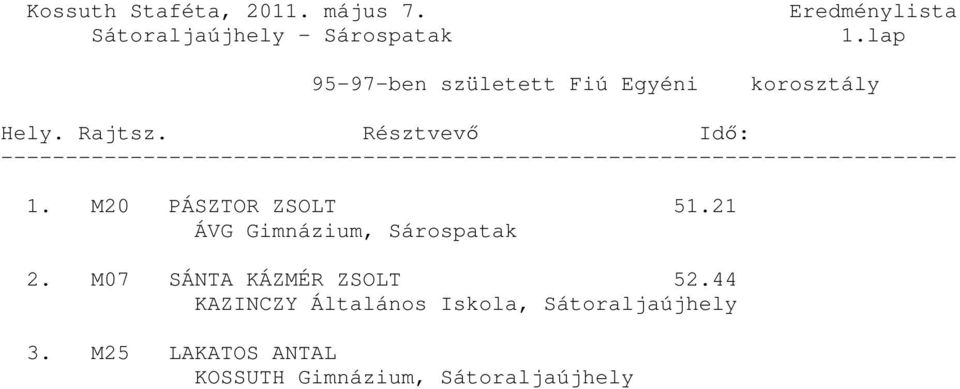 M07 SÁNTA KÁZMÉR ZSOLT 52.
