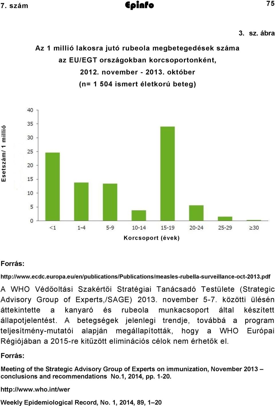 pdf A WHO Védőoltási Szakértői Stratégiai Tanácsadó Testülete (Strategic Advisory Group of Experts,/SAGE) 2013. november 5-7.