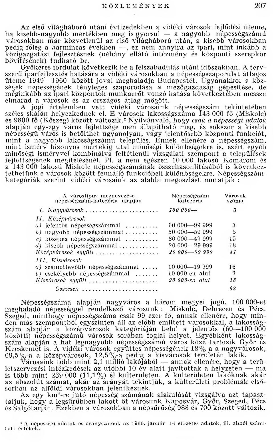 tudható be. Gyökeres fordulat következik be a felszabadulás utáni időszakban.