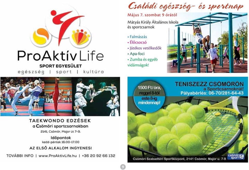 Iskola és sportcsarnok Falmászás Élőcsocsó