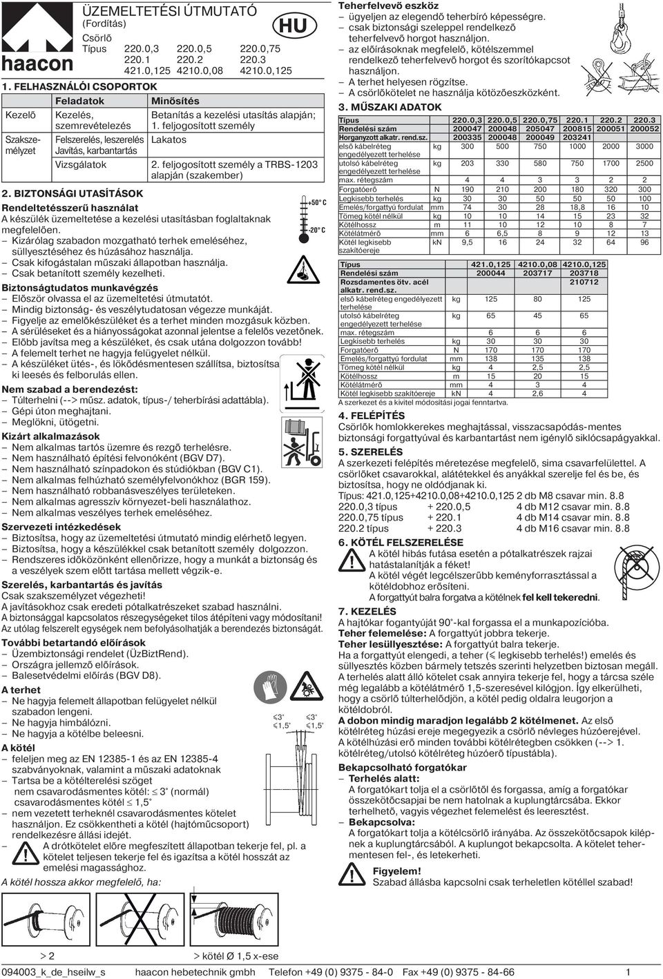 feljogosított személy Lakatos HU 2. feljogosított személy a TRBS-1203 alapján (szakember) 2.