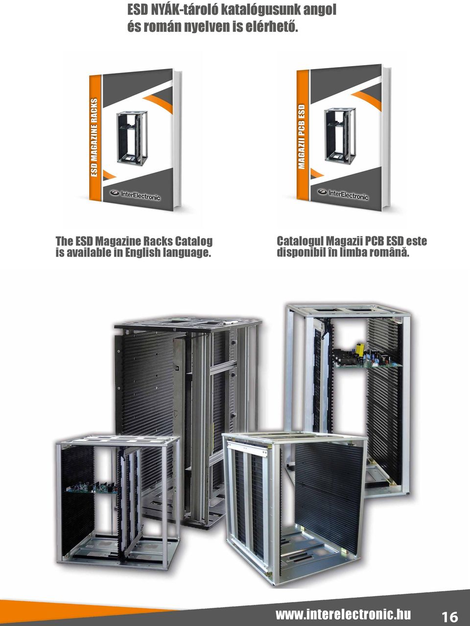 The ESD Magazine Racks Catalog is available in