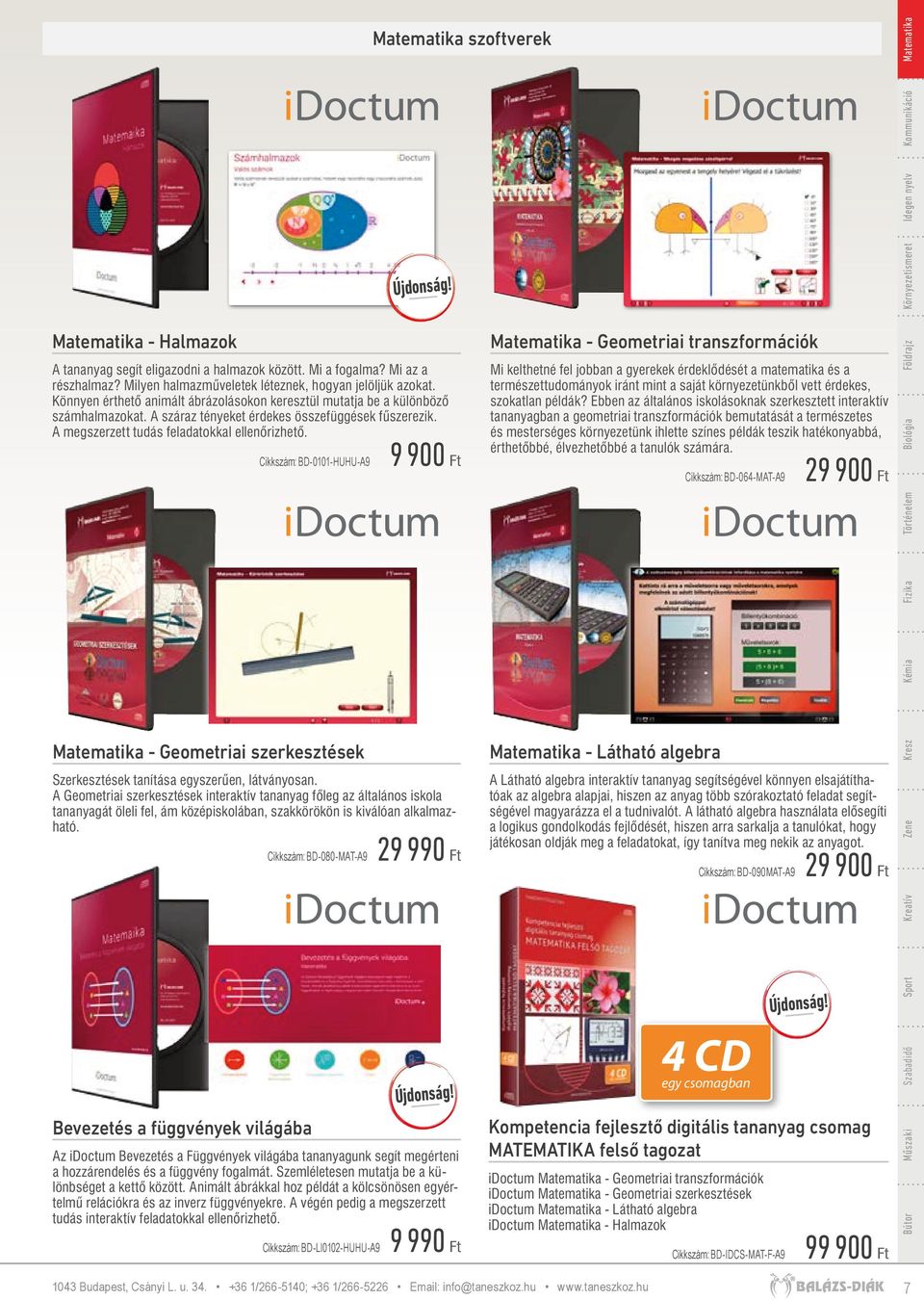 Matematika - Geometriai szerkesztések Szerkesztések tanítása egyszerűen, látványosan.
