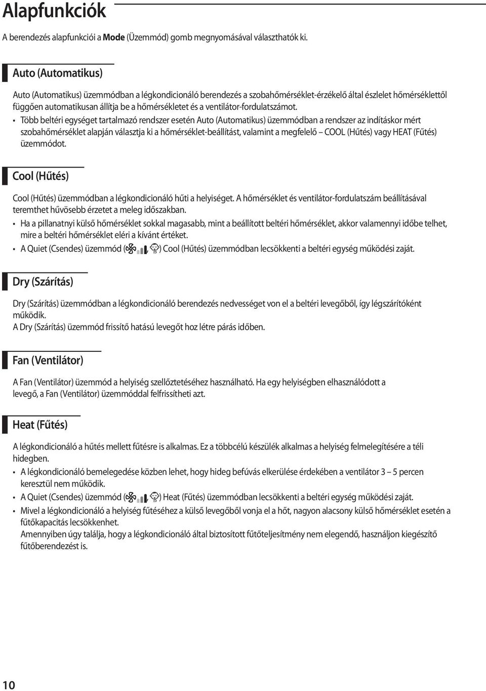 ventilátor-fordulatszámot.