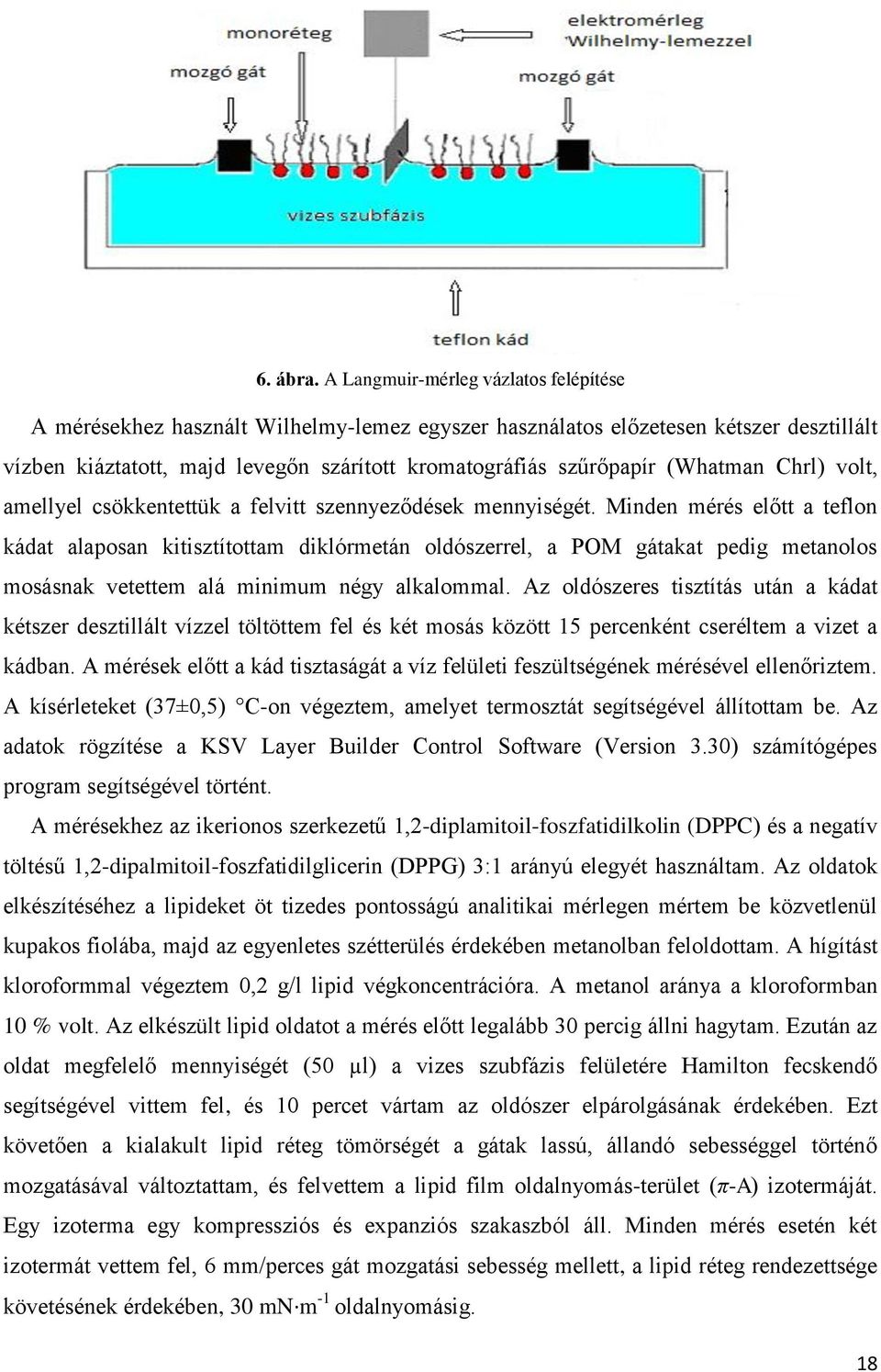 (Whatman Chrl) volt, amellyel csökkentettük a felvitt szennyeződések mennyiségét.