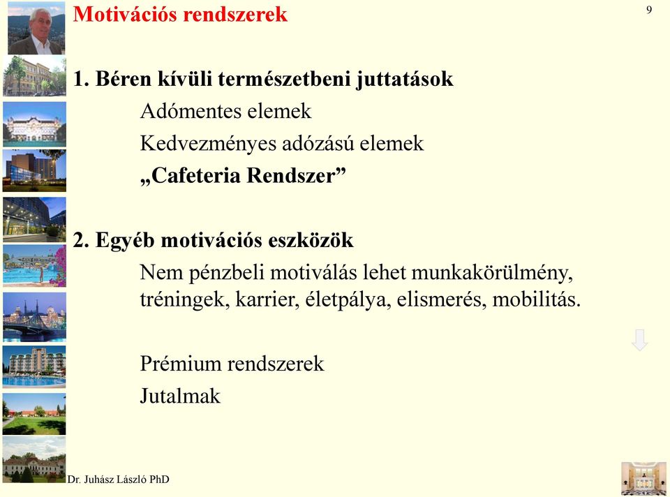 adózású elemek Cafeteria Rendszer 2.