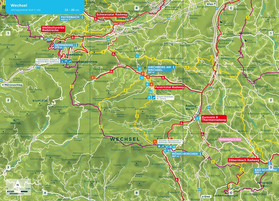 Ta 88 le r be 78 Pfa f fen s a t tel Gr a z e r St u h l e c k Peter Bergner-Warte G r. Pfa f f 65 Tratten 6 4 Schwarzer Herrgott Kamps te in Steinernes HerrgottKreuz schnitzerhtt. 467 Feistritzer St.