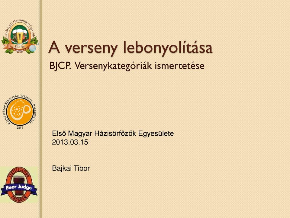 Első Magyar Házisörfőzők