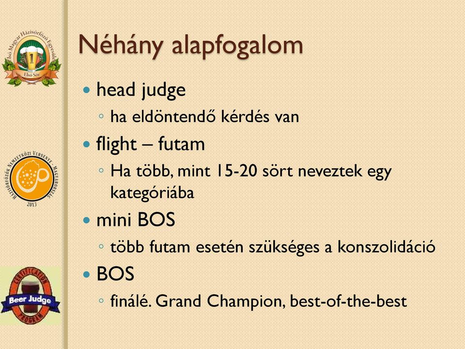 egy kategóriába mini BOS több futam esetén szükséges