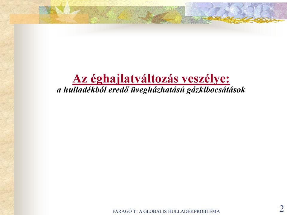 hulladékból eredő