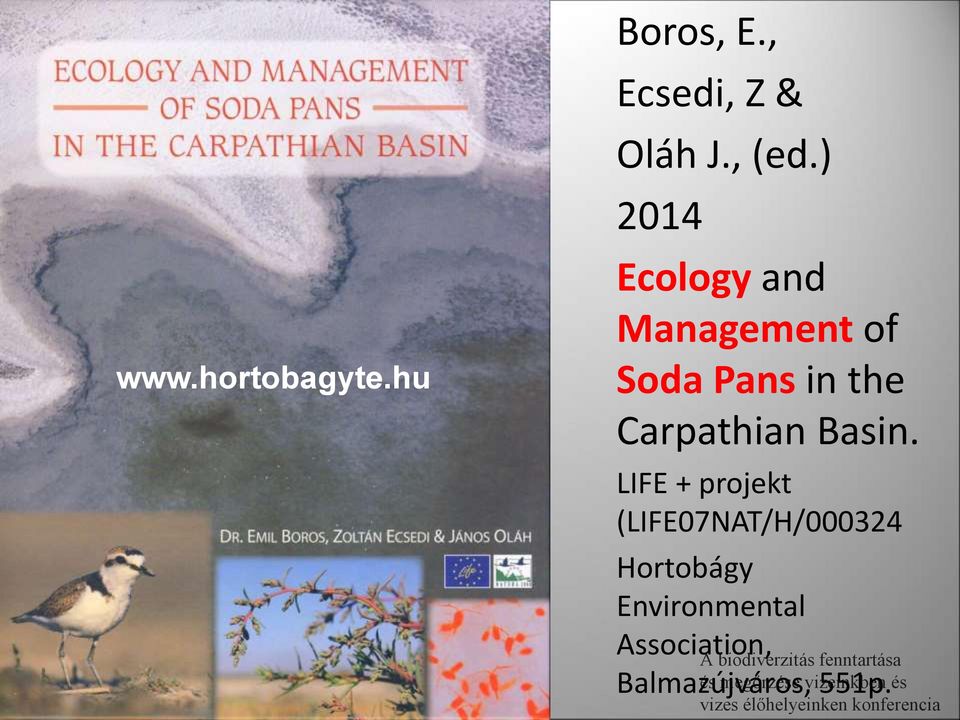 ) 2014 Ecology and Management of Soda Pans in the