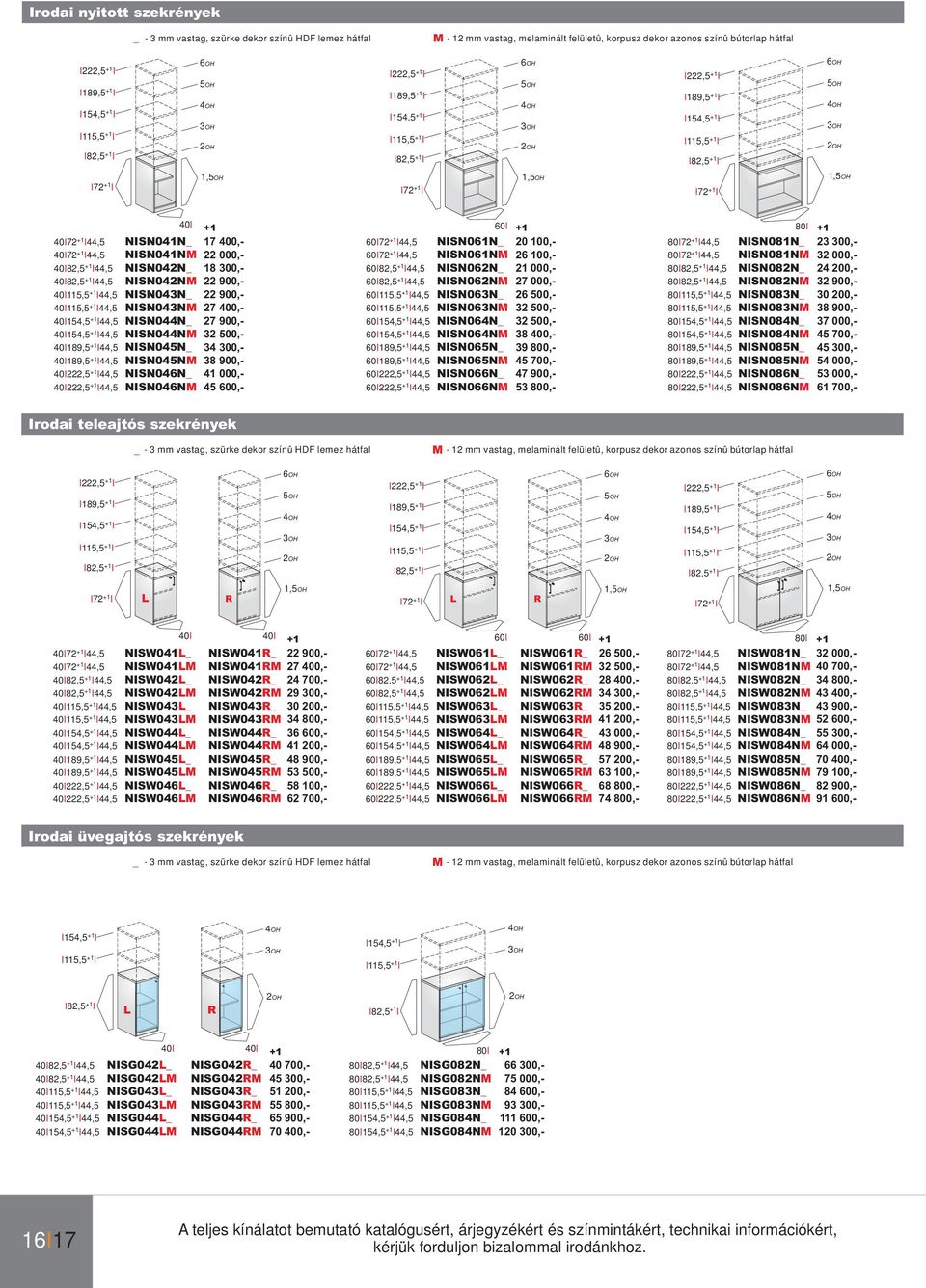 40I72 I44,5 40I72 I44,5 40I82,5 I44,5 40I82,5 I44,5 40I115,5 I44,5 40I115,5 I44,5 40I154,5 I44,5 40I154,5 I44,5 40I189,5 I44,5 40I189,5 I44,5 40I222,5 I44,5 40I222,5 I44,5 40I NISN041N_ NISN041NM