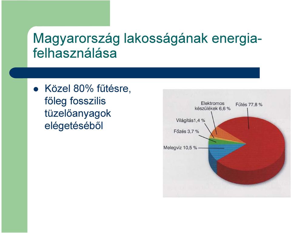 80% főtésre, fıleg