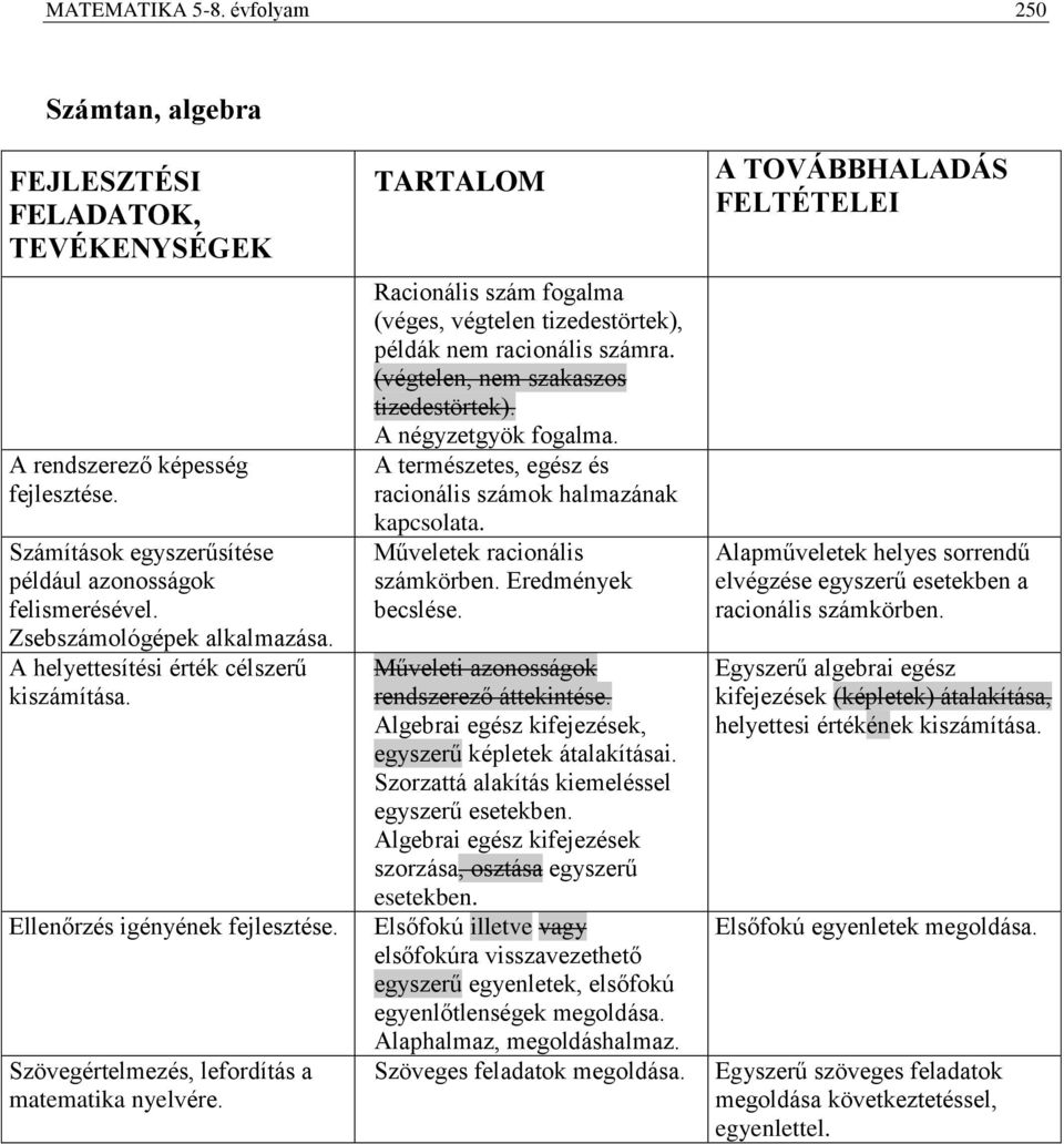 Racionális szám fogalma (véges, végtelen tizedestörtek), példák nem racionális számra. (végtelen, nem szakaszos tizedestörtek). A négyzetgyök fogalma.