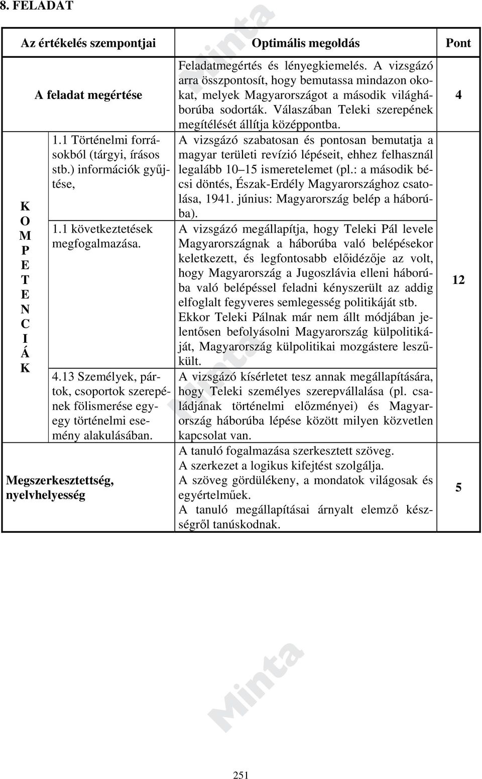 egszerkesztettség, arra összpontosít, hogy bemutassa mindazon okokat, melyek agyarországot a második világháborúba sodorták. Válaszában eleki szerepének megítélését állítja középpontba.