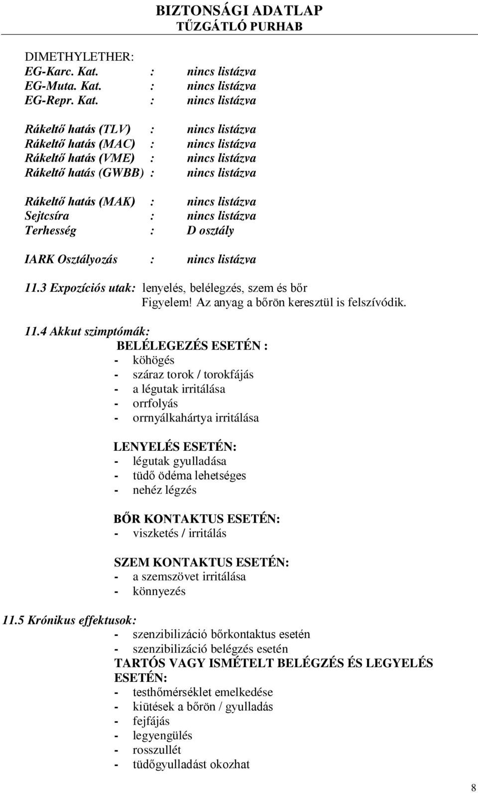 : nincs listázva EG-Repr. Kat.