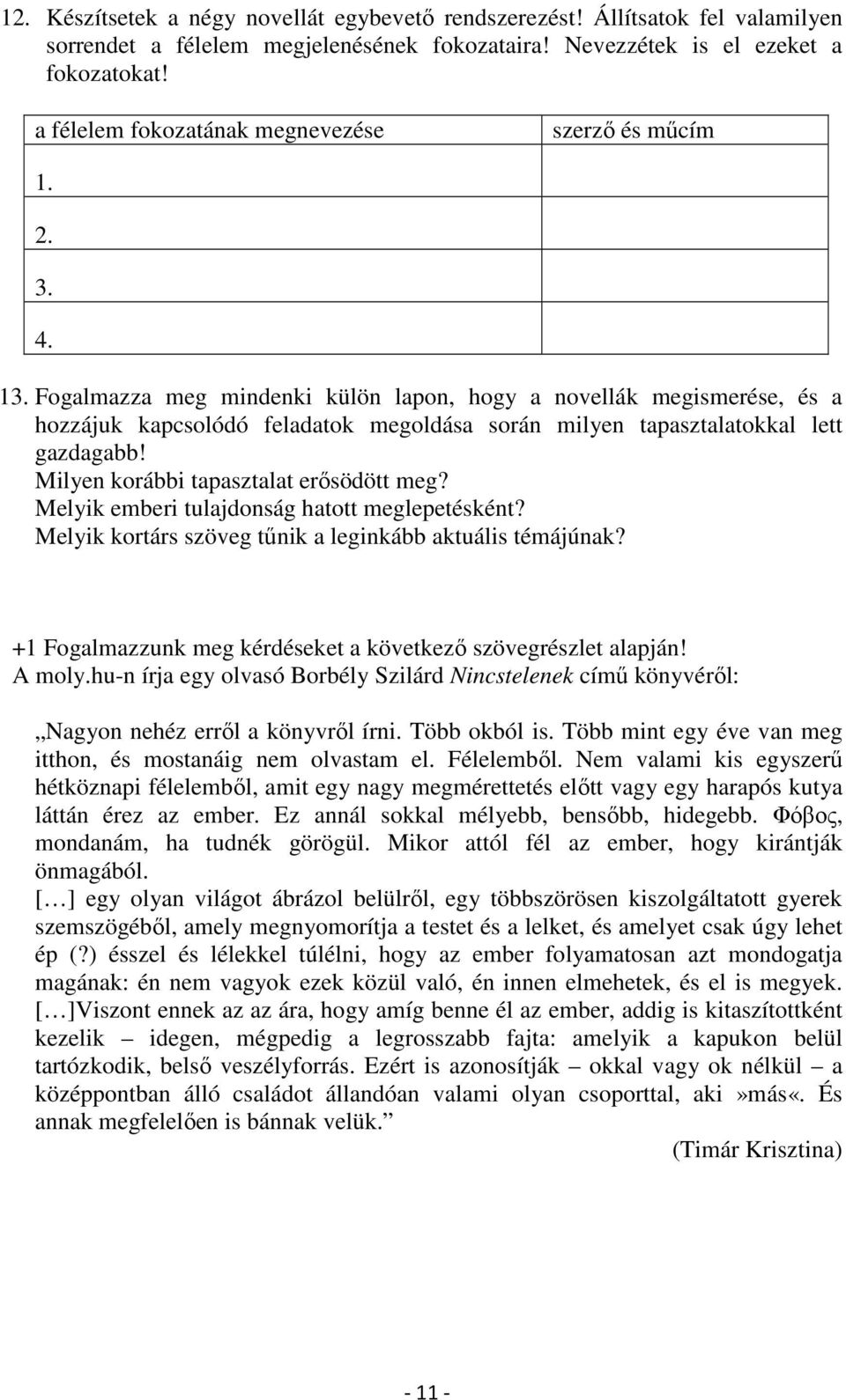 példák a gyors randevúval kapcsolatos kérdésekre