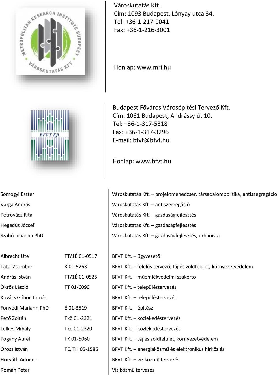 projektmenedzser, társadalompolitika, antiszegregáció Városkutatás Kft. antiszegregáció Városkutatás Kft. gazdaságfejlesztés Városkutatás Kft.