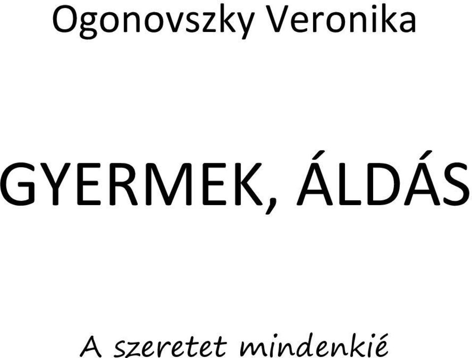 GYERMEK,