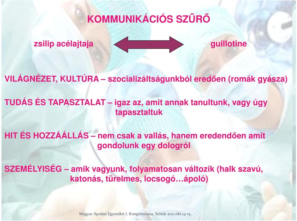 csak a vallás, hanem eredendően amit gondolunk egy dologról SZEMÉLYISÉG amik vagyunk, folyamatosan változik