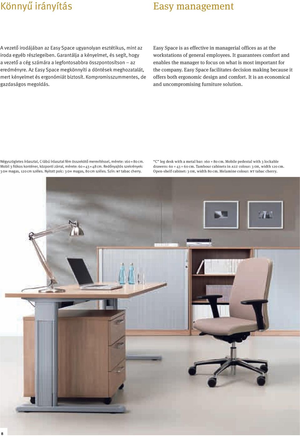 Easy Space. Irodai bútorok Workstation furniture - PDF Ingyenes letöltés