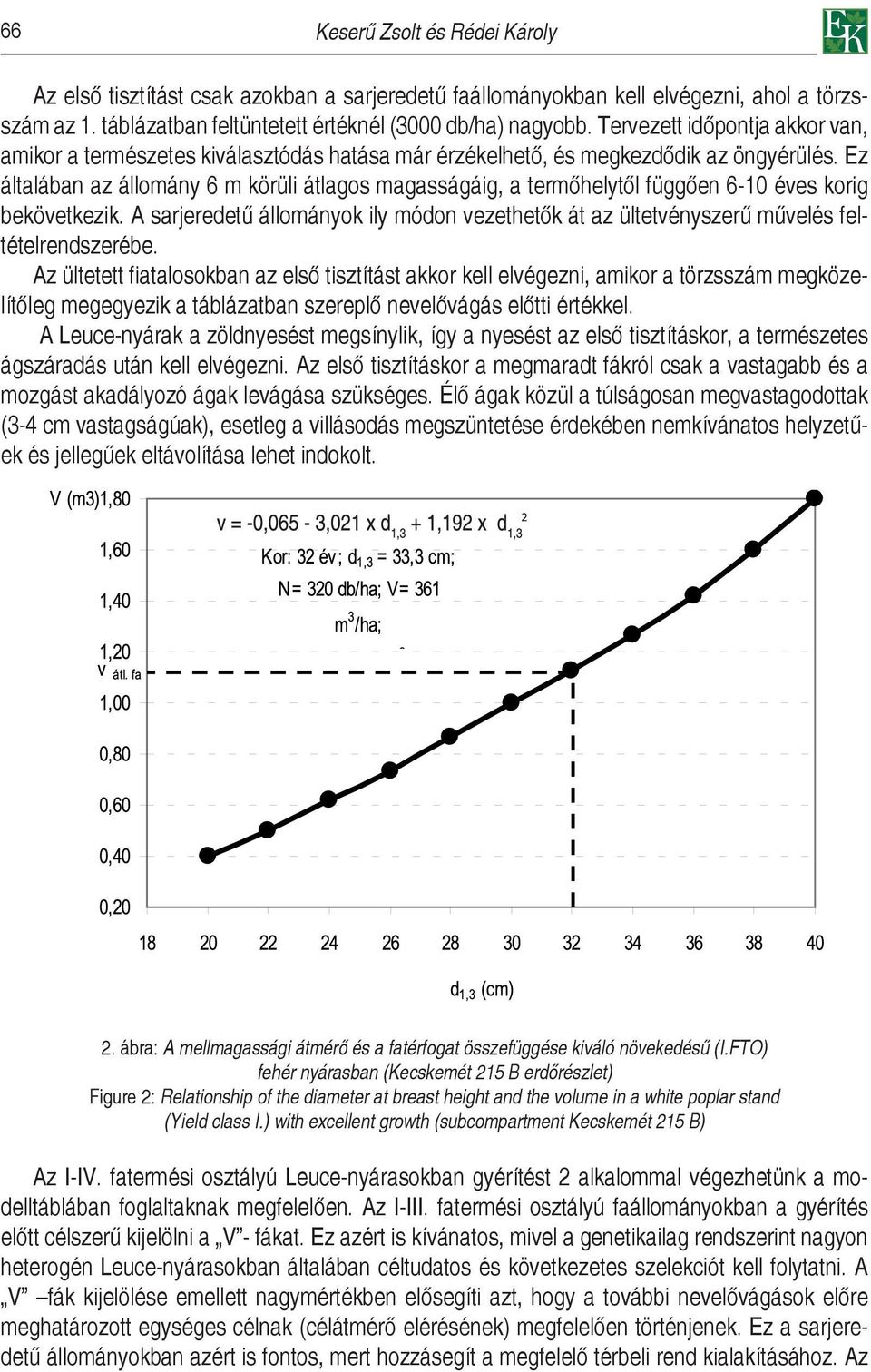 Ez általában az állomány 6 m körüli átlagos magasságáig, a termőhelytől függően 6-10 éves korig bekövetkezik.