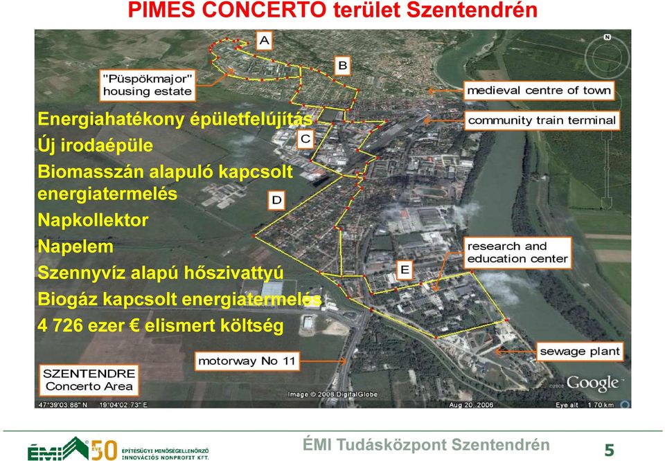 energiatermelés Napkollektor Napelem Szennyvíz alapú