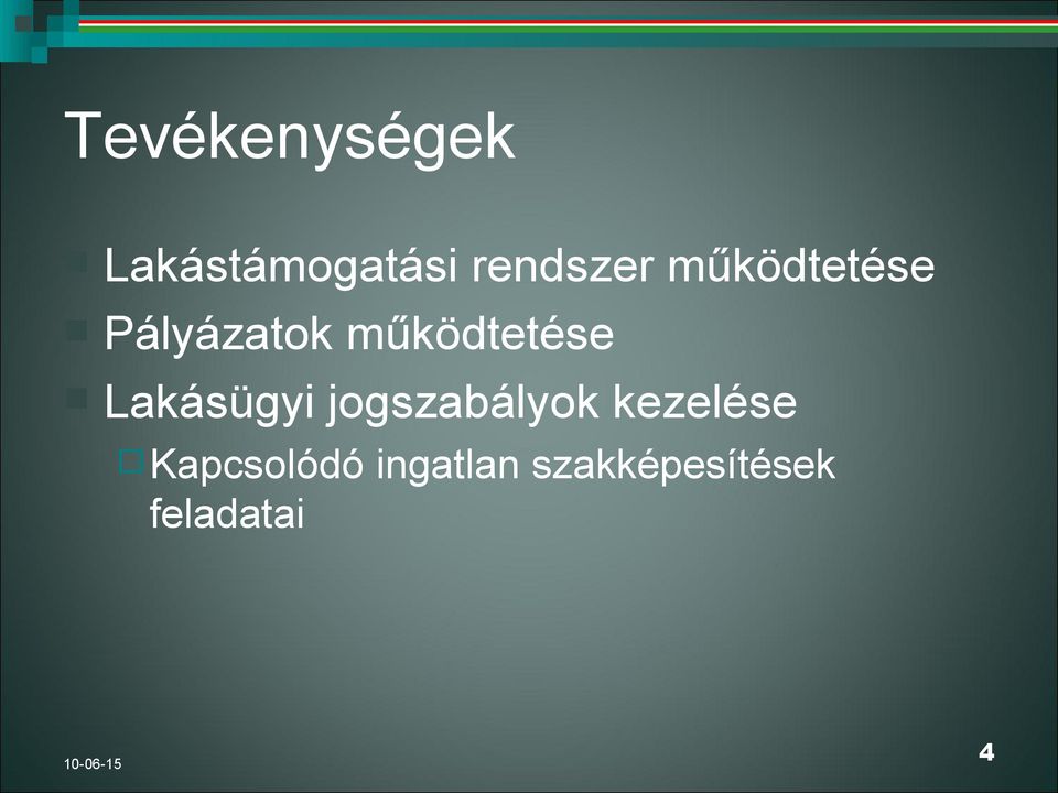 Lakásügyi jogszabályok kezelése