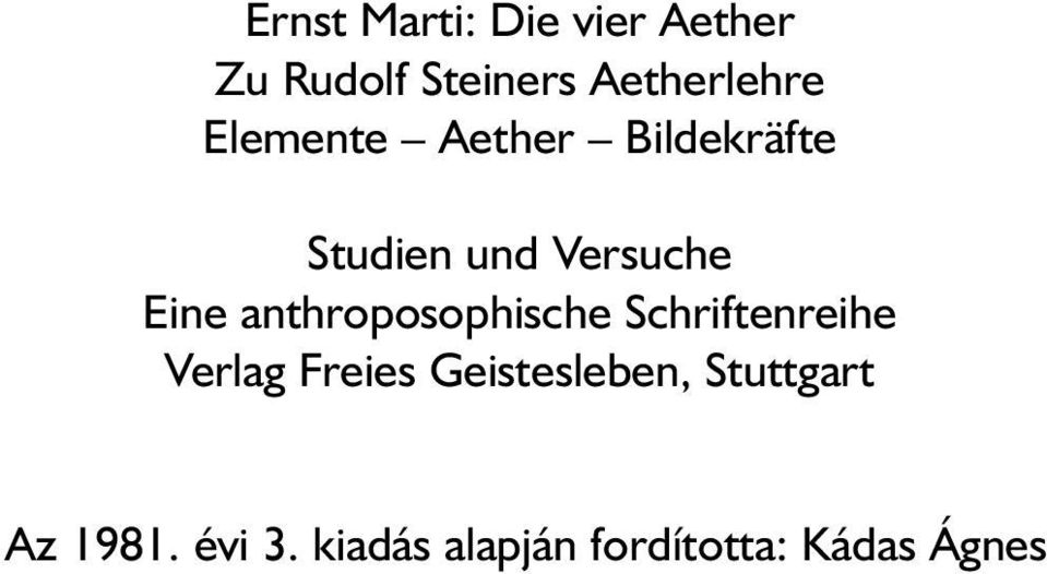 anthroposophische Schriftenreihe Verlag Freies