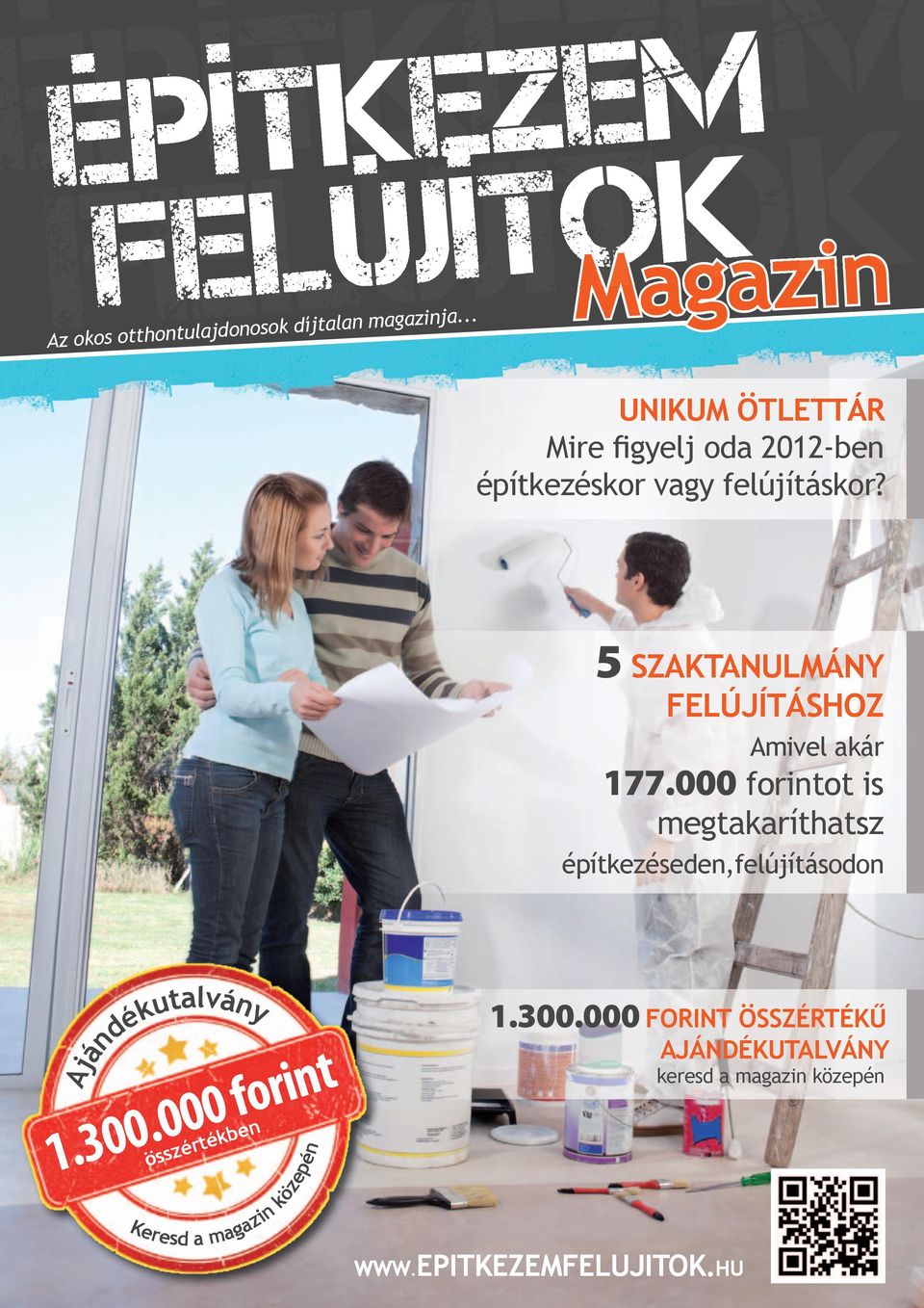 5 SZAKTANULMÁNY FELÚJÍTÁSHOZ Amivel akár 177.