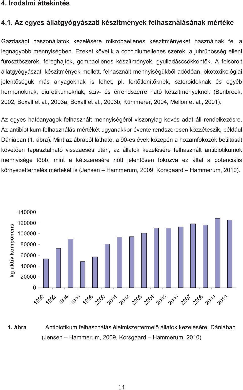 A felsorolt állatgyógyászati készítmények mellett, felhasznált mennyiségükb l adódóan, ökotoxikológiai jelent ségük más anyagoknak is lehet, pl.