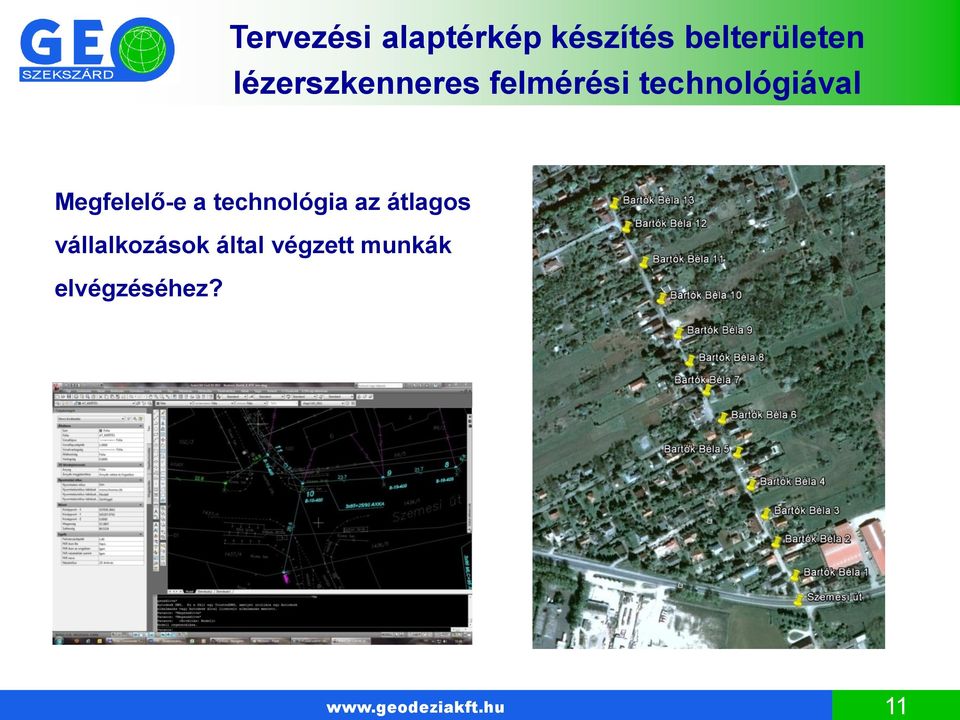 által végzett munkák