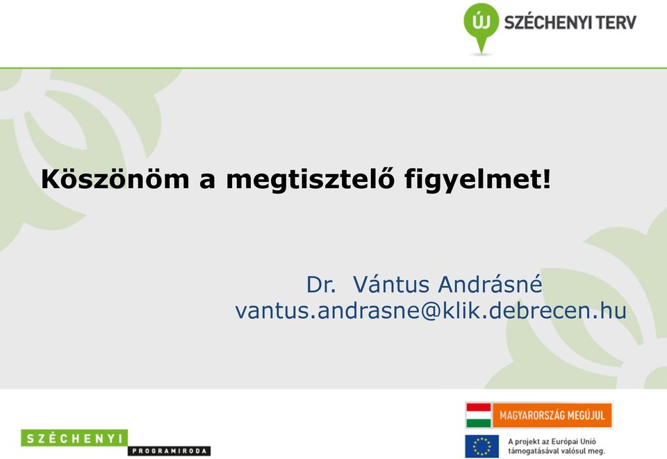 Dr. Vántus Andrásné