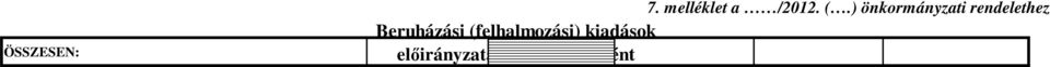 Beruházási (felhalmozási)