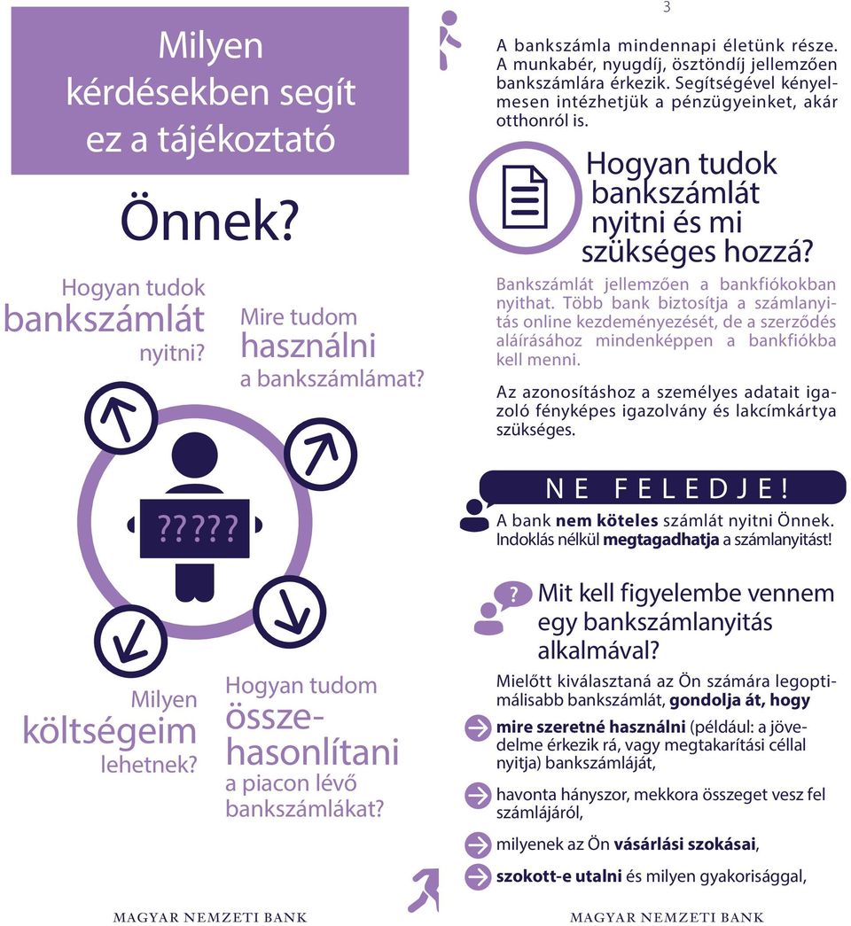 Bankszámlát jellemzően a bankfiókokban nyithat. Több bank biztosítja a számlanyitás online kezdeményezését, de a szerződés aláírásához mindenképpen a bankfiókba kell menni.