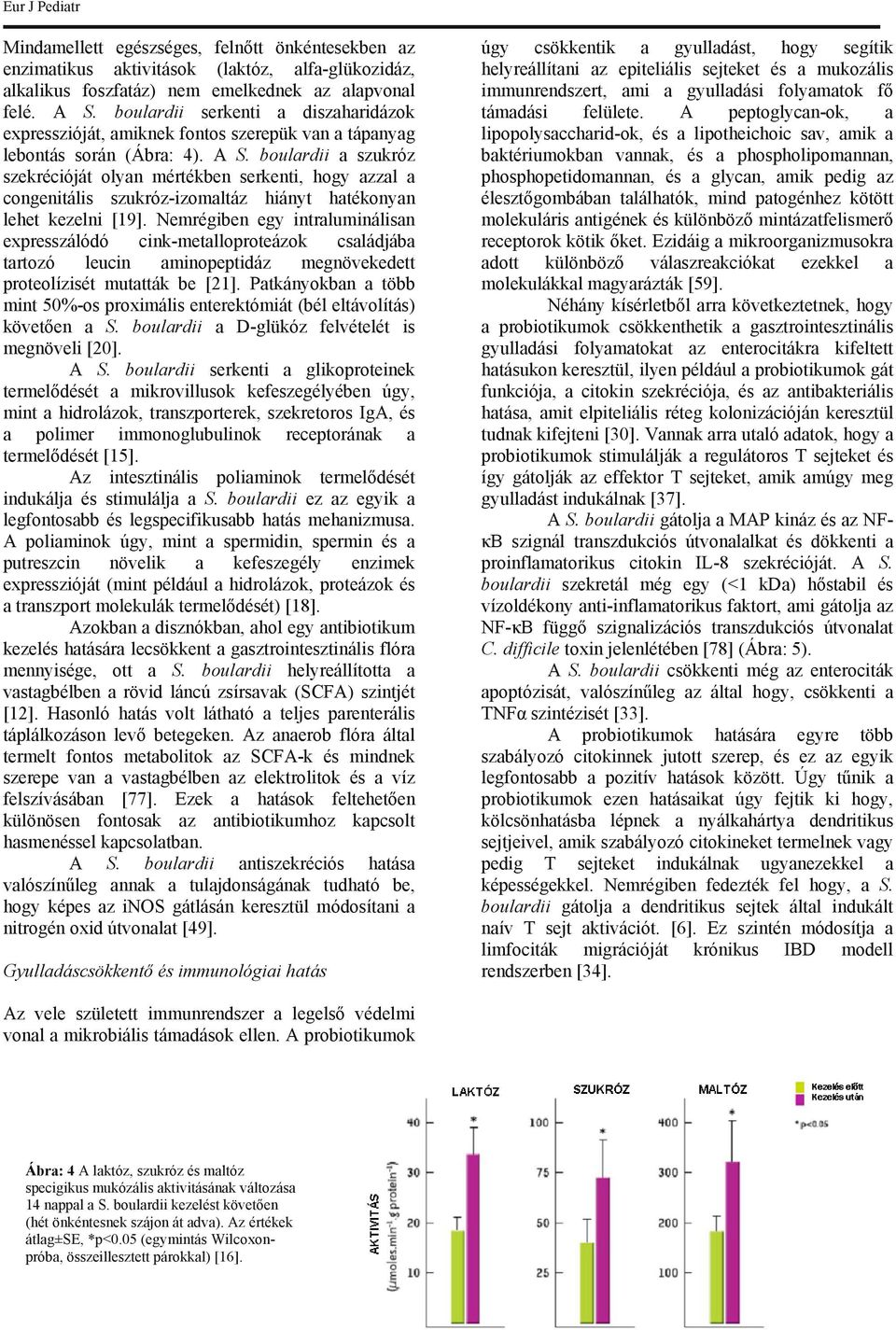 A peptoglycan-ok, a expresszióját, amiknek fontos szerepük van a tápanyag lebontás során (Ábra: 4). A S.