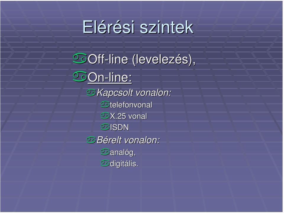 vonalon: telefonvonal X.