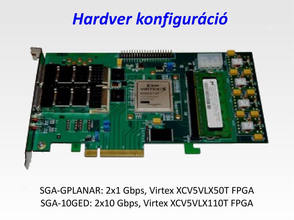 Virtex XCV5VLX50T FPGA