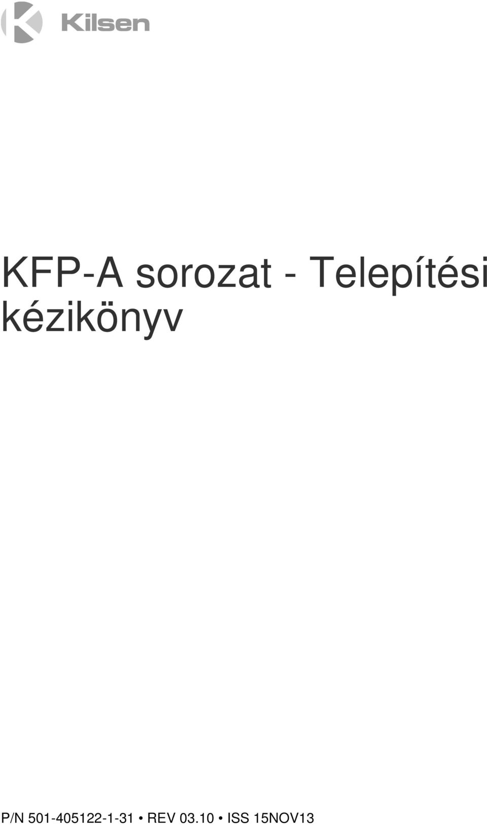 kézikönyv P/N