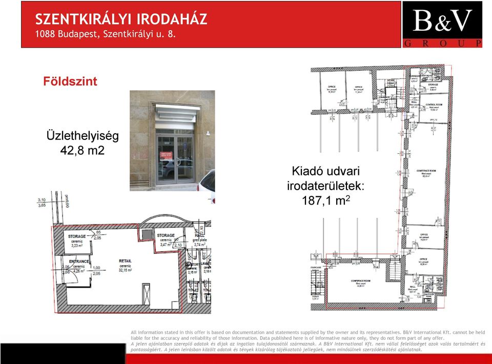42,8 m2 Kiadó