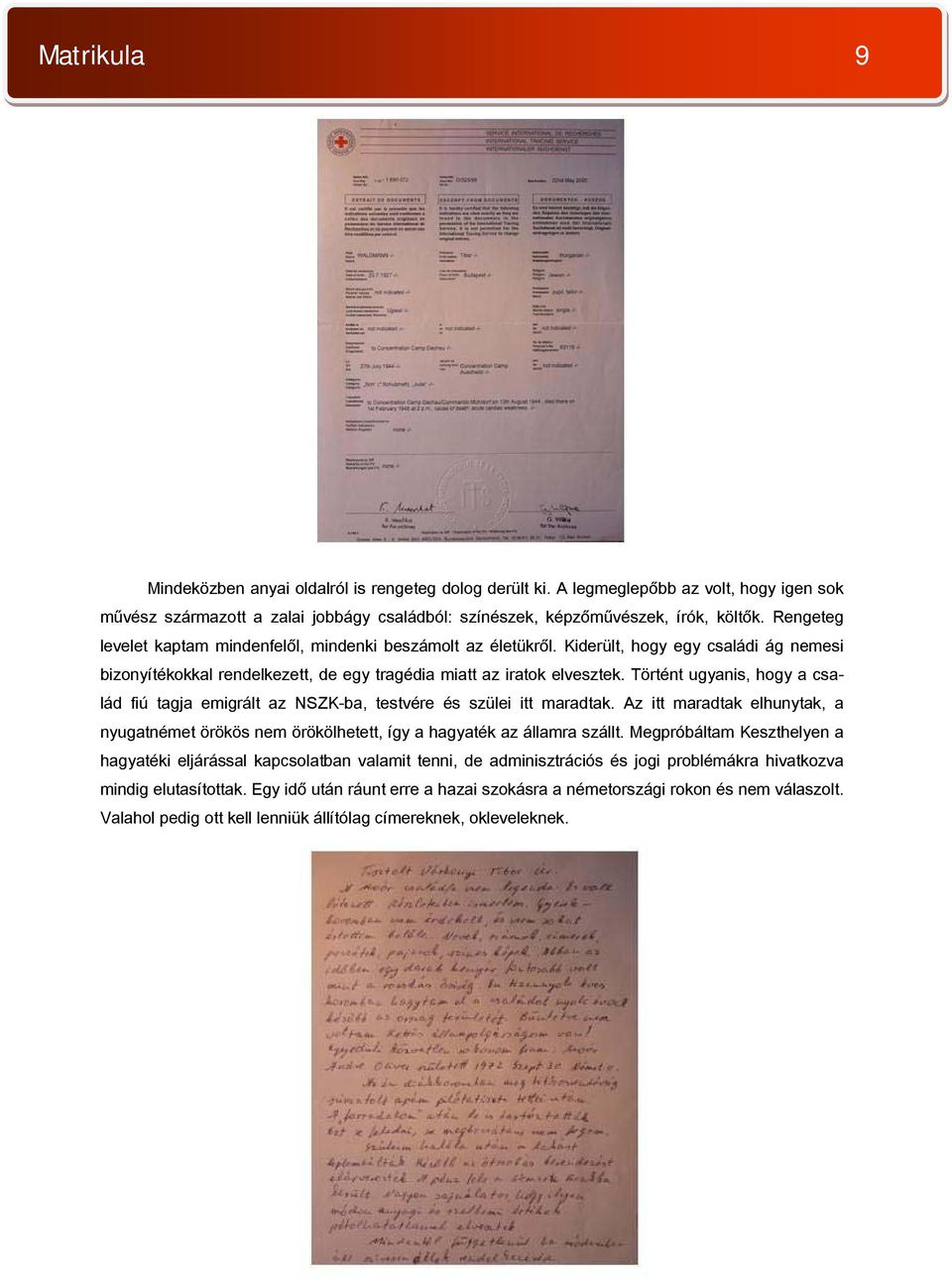 Történt ugyanis, hogy a család fiú tagja emigrált az NSZK-ba, testvére és szülei itt maradtak. Az itt maradtak elhunytak, a nyugatnémet örökös nem örökölhetett, így a hagyaték az államra szállt.