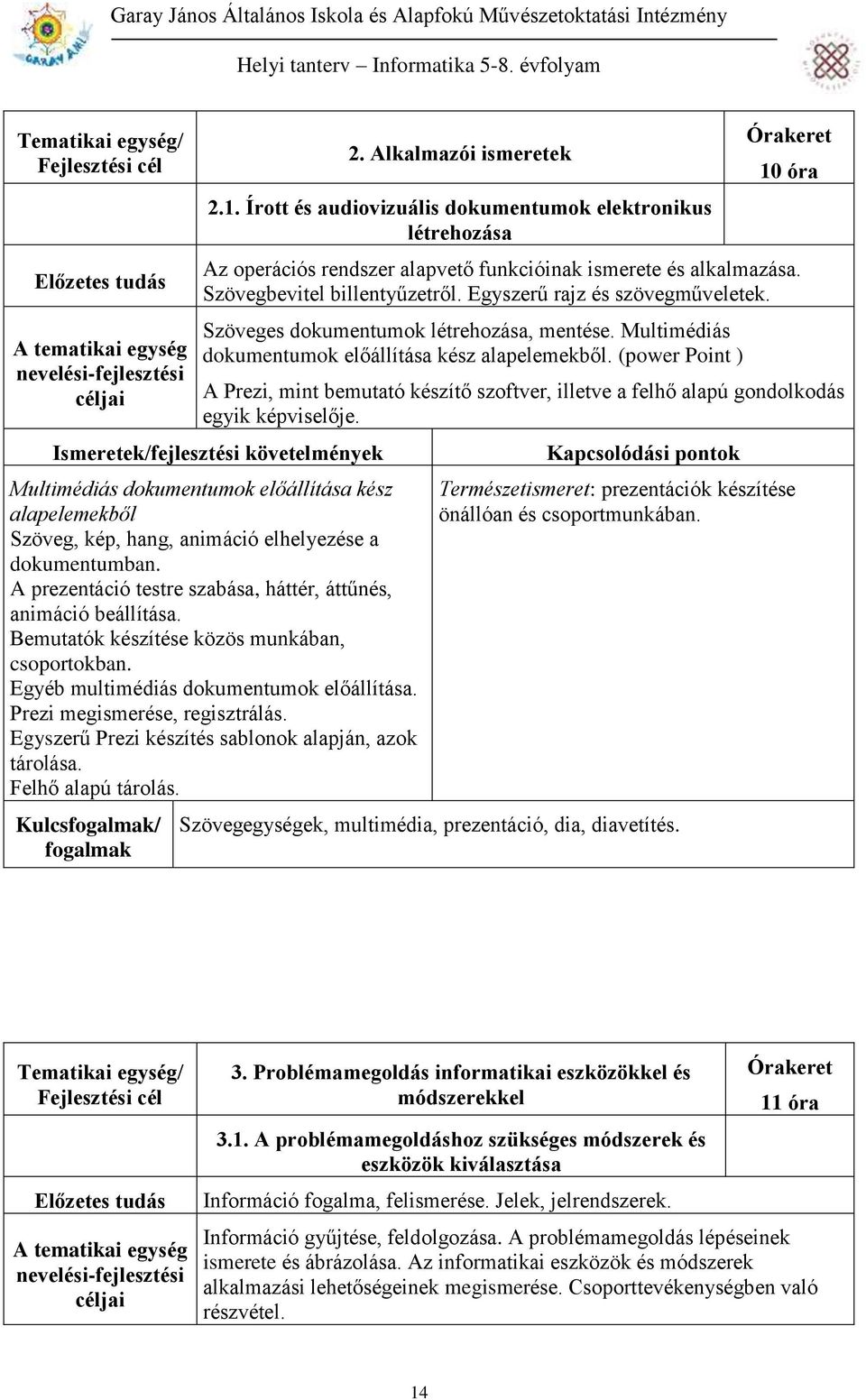 (power Point ) A Prezi, mint bemutató készítő szoftver, illetve a felhő alapú gondolkodás egyik képviselője.