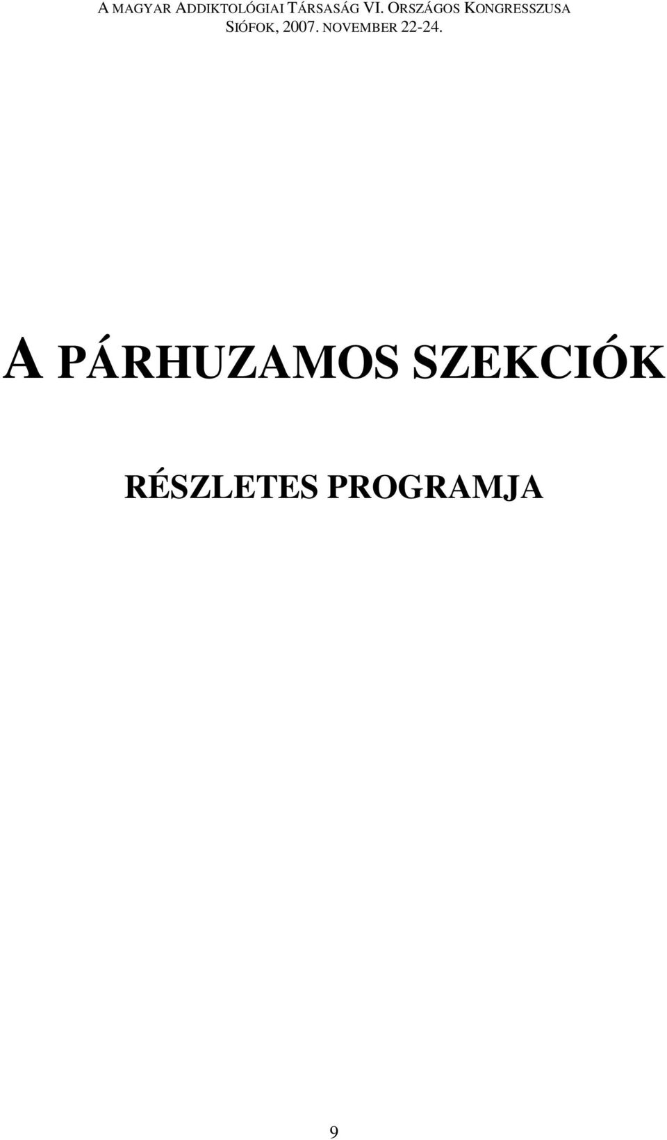 SZEKCIÓK